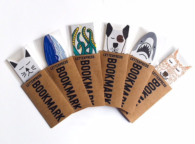 Dog Bookmark from Little Paper House Press Unique gifts and lifestyle