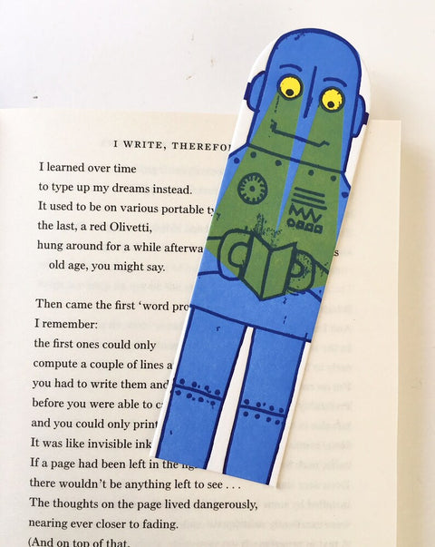 Iron Robot Bookmark