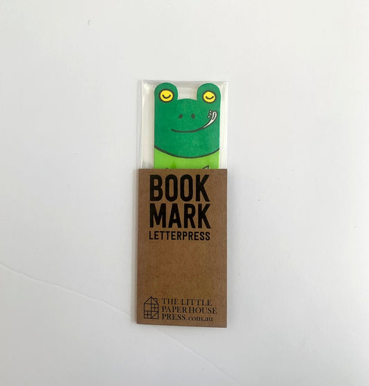 Frog Green Bookmark