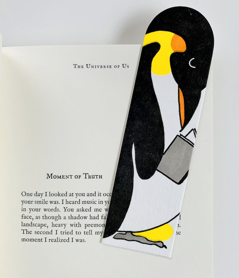 Emperor Penguin Bookmark