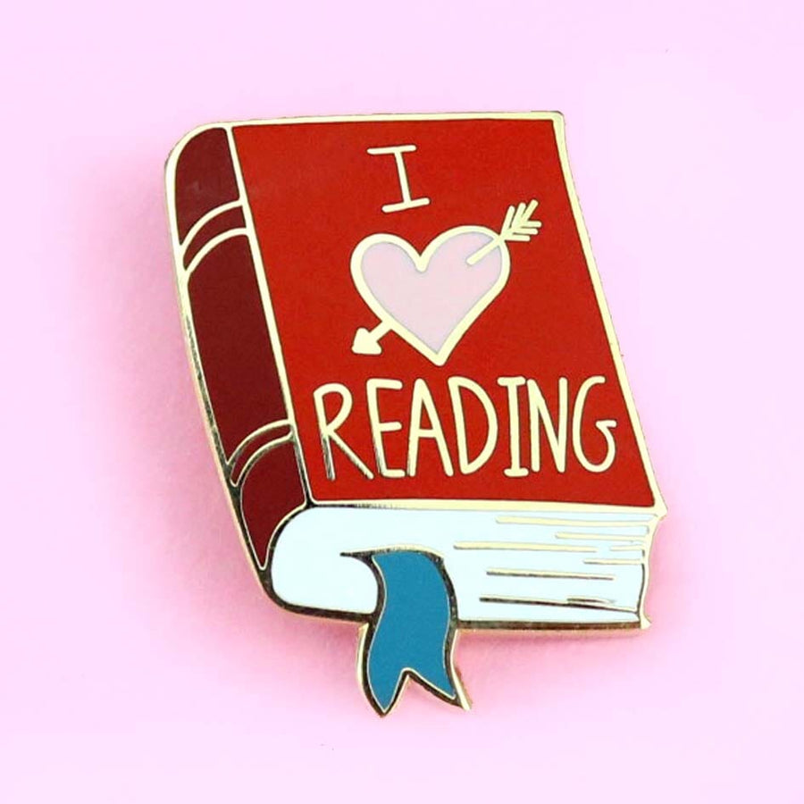 I Heart Reading Lapel Pin from Jubly Umph | Unique gifts and lifestyle ...