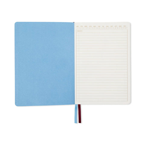 Softcover Journal - Burgundy Sky Marbling