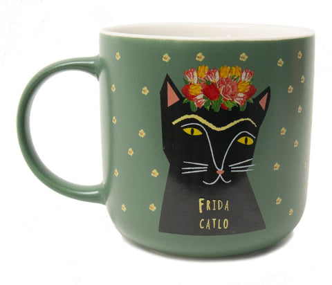 Frida Catlo Bone China Mug