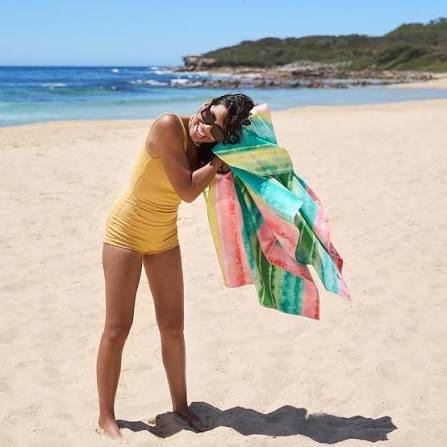 Watermelon Sugar Large Beach Towel