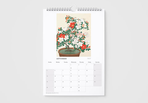 Japanese Art by Ohara Koson 2027 Wall Calendar