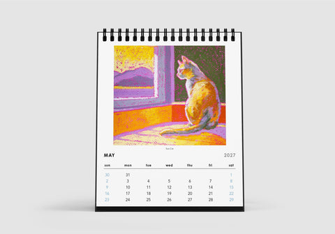 Julia Ockert Desk Calendar 2027