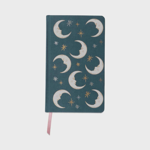 Cloth Journal | Teal Moon