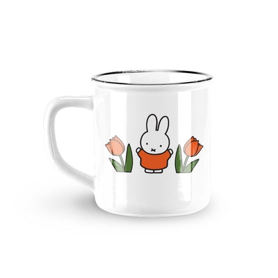 Miffy Retro Mug | Red Tulips