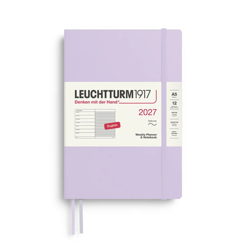 2027 Lilac Weekly Planner & Notebook | A5 Softcover