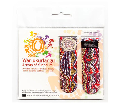 Magnetic Bookmarks - Assorted Indigenous Artists