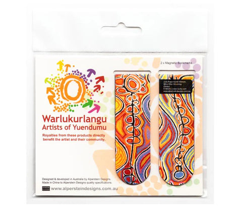 Magnetic Bookmarks - Assorted Indigenous Artists