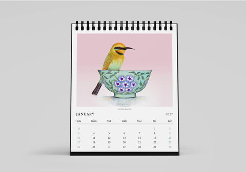 Michaela Laurie 2027 Desk Calendar