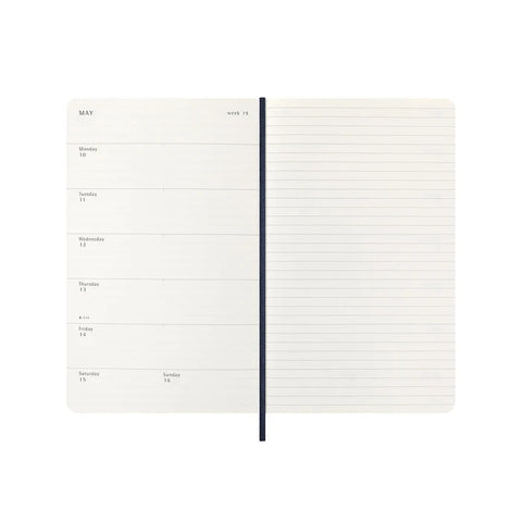 2027 Weekly Diary Soft Cover Large Black