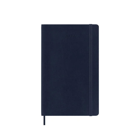 2027 Weekly Diary Soft Cover Large | Sapphire Blue