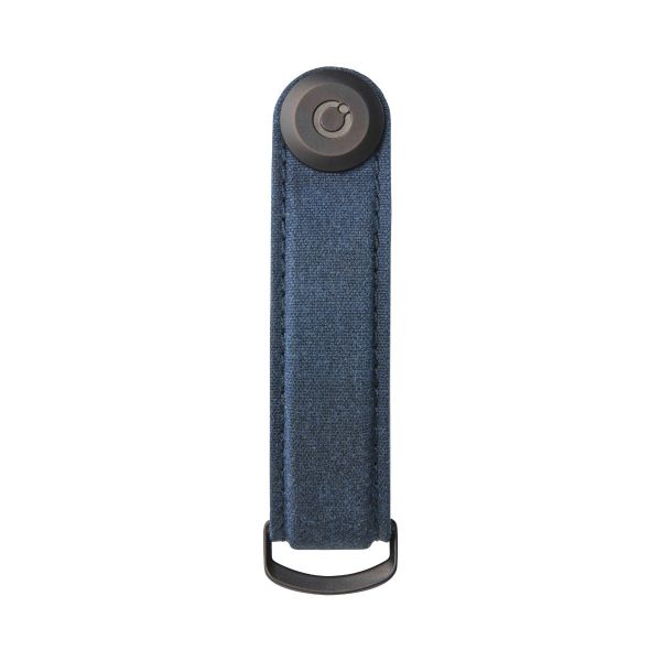 Navy Blue Waxed Canvas Orbitkey – Harry Hartog Bookseller