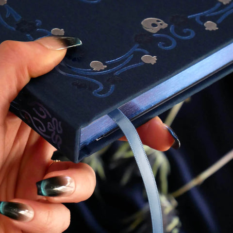 Persephone Lined Journal - Hades Blue