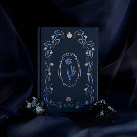 Persephone Dotted Journal - Hades Blue