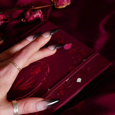 Persephone Dotted Journal - Wine