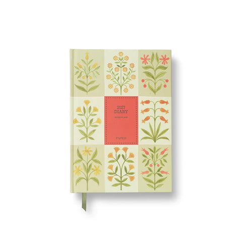 2027 Weekly Diary A5 - Floral Patchwork