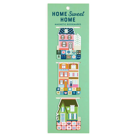 Home Sweet Home Magnetic Bookmarks Set of 3