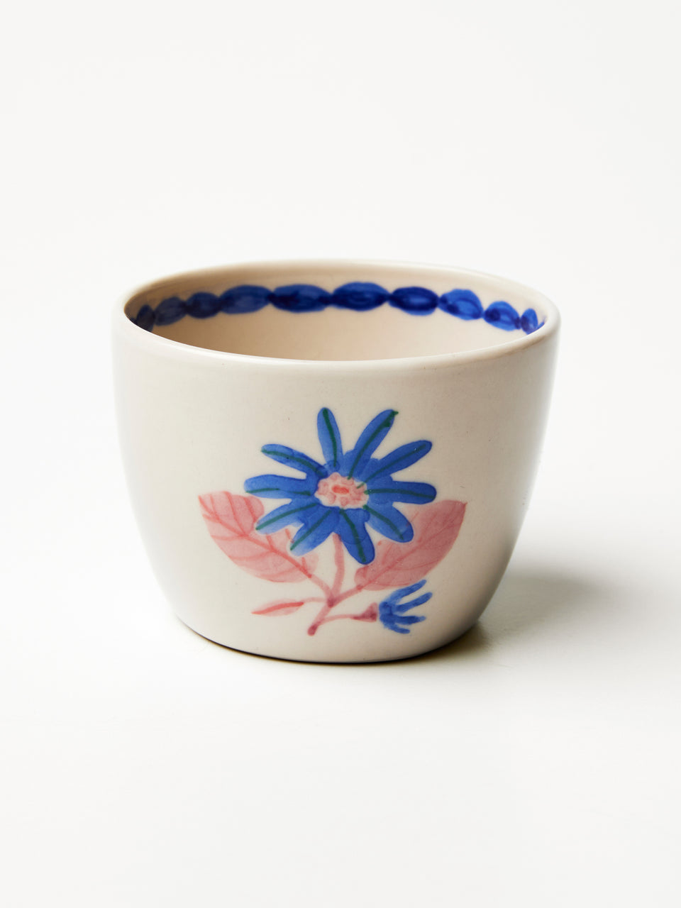 Flower Cup Medium Blue