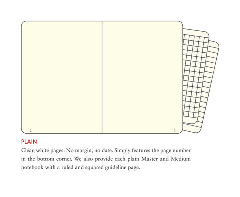 A6 Pocket Plain Emerald Green Hard Cover Notebook