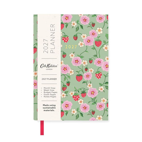 2027 Cath Kidston Weekly Diary - Strawberry Green
