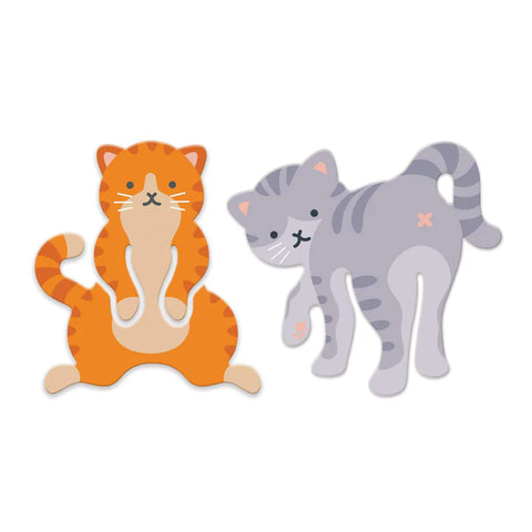 Tale End Cat Bookmarks - Set of 2