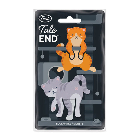 Tale End Cat Bookmarks - Set of 2