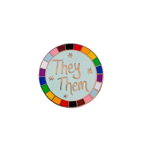 They/Them Pin