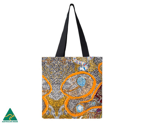 Elaine Lane Blue Tote Bag