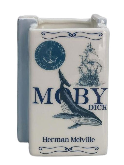 Sea Books Planter - Blue