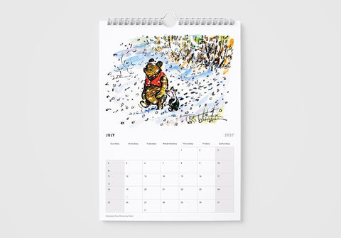 Winnie-the-Pooh 2027 Wall Calendar