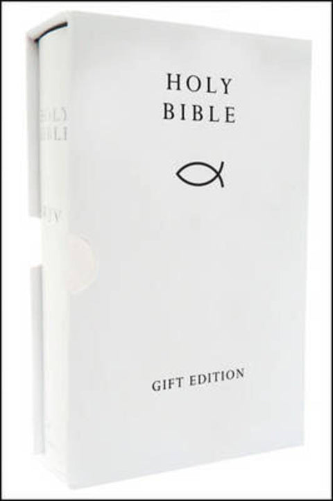 HOLY BIBLE: King James Version (KJV) White Compact Gift Edition by Collins UK - 9780007166329