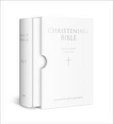 HOLY BIBLE: King James Version (KJV) White Compact Christening Edition by Collins UK - 9780007166336