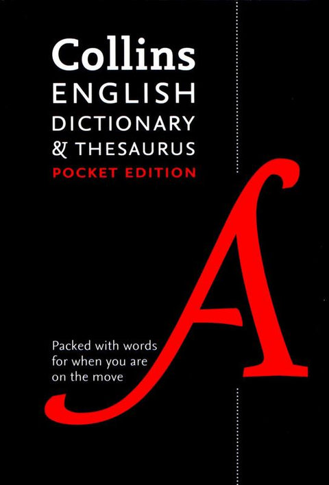 English Pocket Dictionary and Thesaurus by Collins Dictionaries - 9780008141790