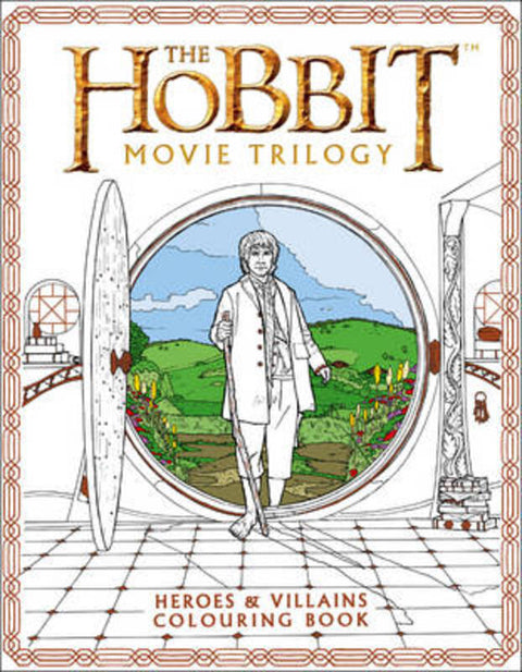 The Hobbit Movie Trilogy Colouring Book by Warner Brothers - 9780008189242