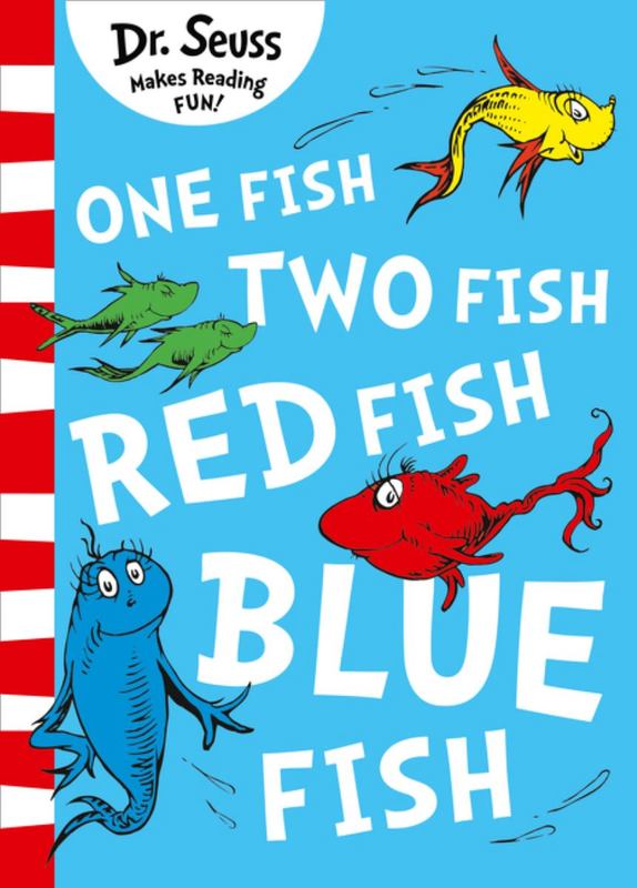 One Fish, Two Fish, Red Fish, Blue Fish by Dr. Seuss - 9780008201494