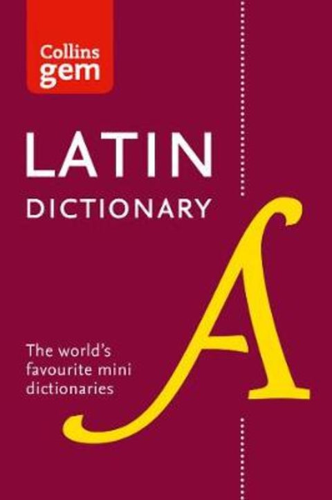 Latin Gem Dictionary by Collins Dictionaries - 9780008218614