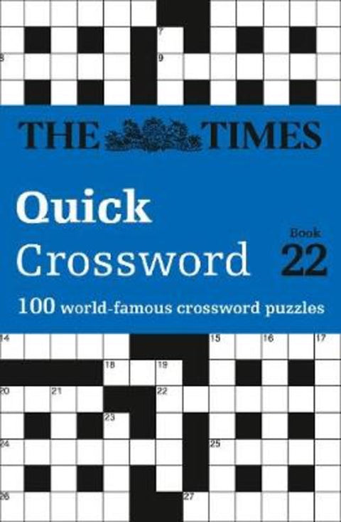 The Times Quick Crossword Book 22 by The Times Mind Games - 9780008241292