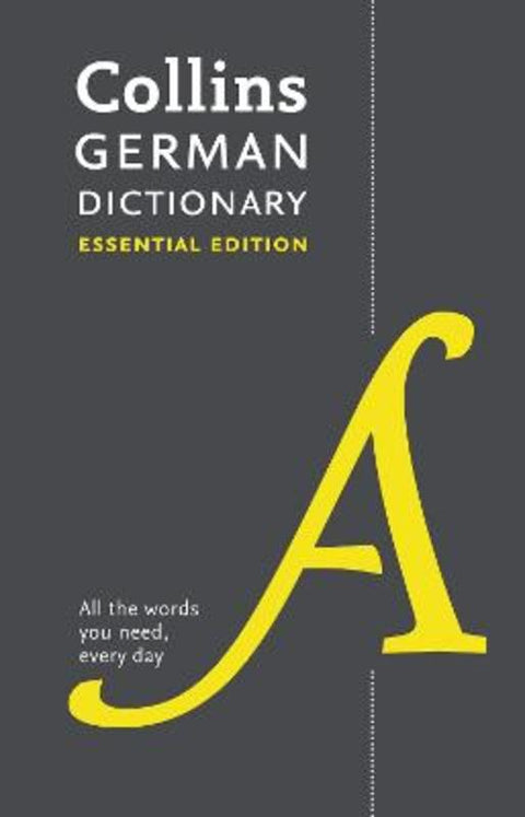 German Essential Dictionary by Collins Dictionaries - 9780008270742
