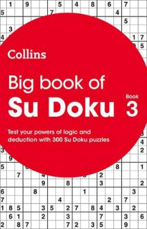 Big Book of Su Doku 3 by Collins Puzzles - 9780008293314