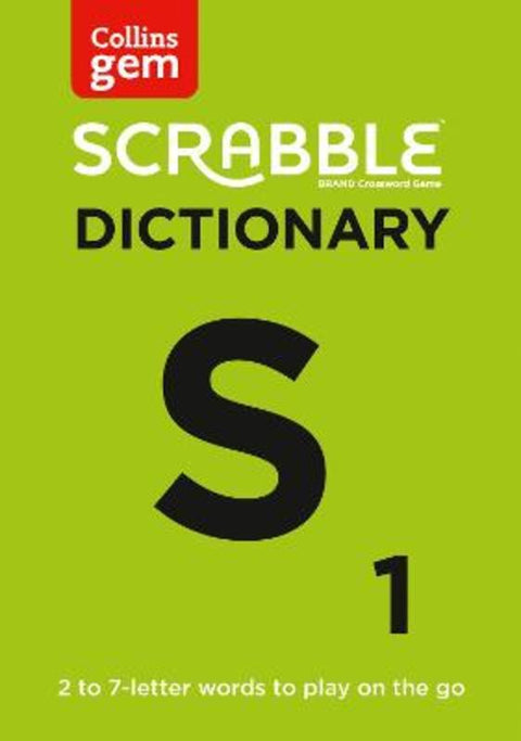 SCRABBLE (TM) Dictionary Gem Edition from Collins Dictionaries - Harry Hartog gift idea