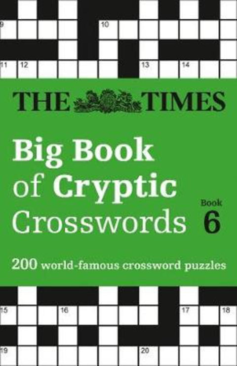 The Times Big Book of Cryptic Crosswords 6 by The Times Mind Games - 9780008343804
