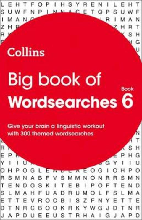 Big Book of Wordsearches 6 by Collins Puzzles - 9780008343835