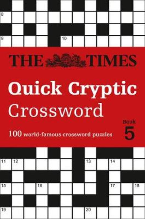 The Times Quick Cryptic Crossword Book 5 by The Times Mind Games - 9780008343880