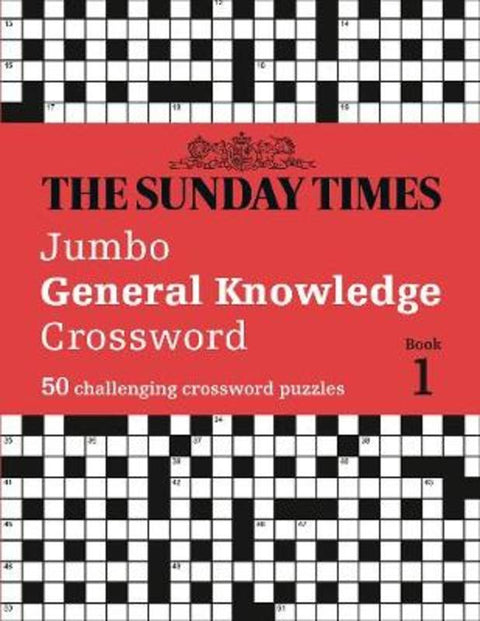 The Sunday Times Jumbo General Knowledge Crossword Book 1 from The Times Mind Games - Harry Hartog gift idea