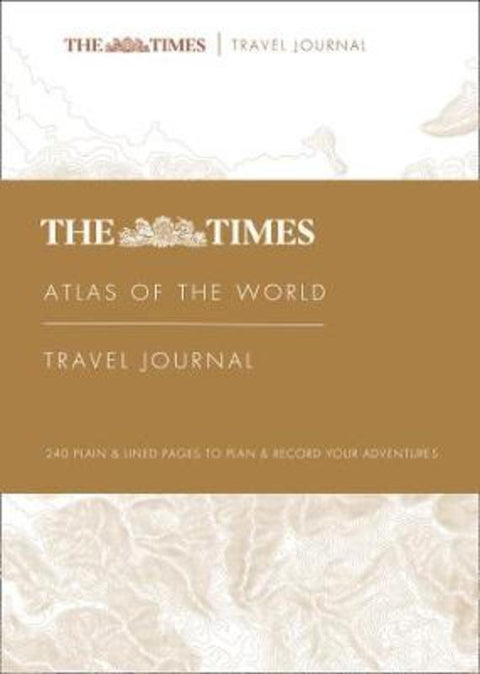 The Times Atlas of the World Travel Journal by Times Atlases - 9780008351793