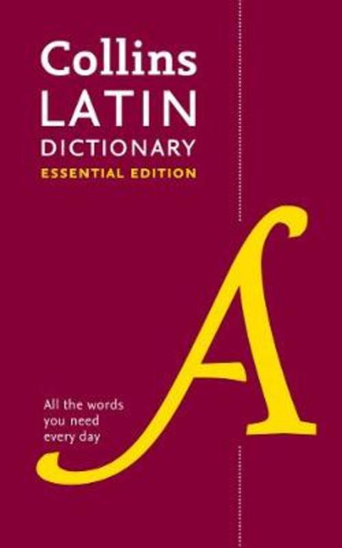 Latin Essential Dictionary by Collins Dictionaries - 9780008377380