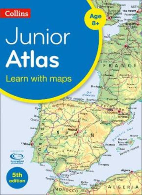 Collins Junior Atlas by Stephen Scoffham - 9780008381516